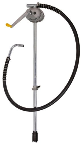 Kézi hajtókaros forgószivattyú 60 l/perc, nbr tömítés híg, önkenő, nem gyúlékony közegekhez, merülőcső 1000 mm, d 30 mm, menet 2 hüvelyk