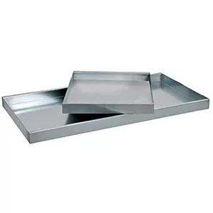 Környezetvédelmi szekrény plus, széxméxma 1000x500x1800 mm, ral 7035/ ral 1003, 4 tálca, űrtartalom 22 l