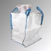 Big bag, fehér, szxméxm 900x900x1100 mm, 140g/m², bevonat nélküli, kötényes, zárt aljú, 10 db-os csomag