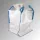 Big bag, fehér, szxméxm 900x900x1100 mm, 140g/m², bevonat nélküli, kötényes, zárt aljú, 10 db-os csomag