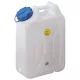 Széles nyakú tartály, polietilén (hdpe), fehér, űrtartalom 10 l, sz x m x ma 302x140x399 mm, 2 db-os csomag