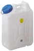 Széles nyakú tartály, polietilén (hdpe), fehér, űrtartalom 10 l, sz x m x ma 302x140x399 mm, 2 db-os csomag