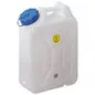   Széles nyakú tartály, polietilén (hdpe), fehér, űrtartalom 10 l, sz x m x ma 302x140x399 mm, 2 db-os csomag