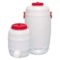 Polietilénből (hdpe) készült kerek hordó