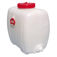 Szögletes, polietilénből (hdpe) készült hordó