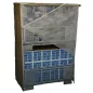   Borító, pe fólia 130 g/m², cipzár nélkül, hxszxm 1250x850x900 mm, barna színű