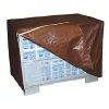 Borító, pe fólia 130 g/m², cipzár nélkül, hxszxm 1250x850x900 mm, barna színű