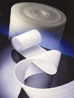 Habfólia, polietilén, vastagsága 1 mm, tekercs szélessége x hossza 500 mm x 500 m, 3 tekercses csomag