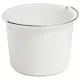 Vödör, hdpe natúr, acél fogantyú, űrtartalom 20 l, átmérő x magasság 380 x 280 mm, 2 db-os csomag