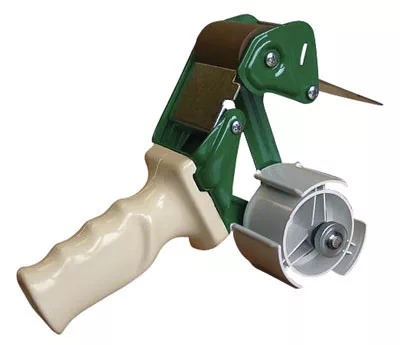 Ragasztószalag adagoló, max. szalagszélesség 50 mm, max. tekercs átmérője. 140 mm, fékkel