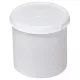 Csavaros tetejű üveg, pp, natúr, tetővel, űrtartalom 250 ml, átmérő x magasság 104 x 50 mm, 25 darabos csomag