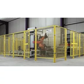   Gépvédők kezdő- és végoszlopai, 2000 mm magas, (2006/42/ek változat), ral 9005 koromfekete