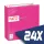 Fato Szalvéta 33x33cm fuxia 2 rétegű 50 lap/csomag (24 csomag)