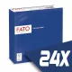 Fato Szalvéta 33x33cm sötétkék 2 rétegű 50 lap/csomag (24 csomag)
