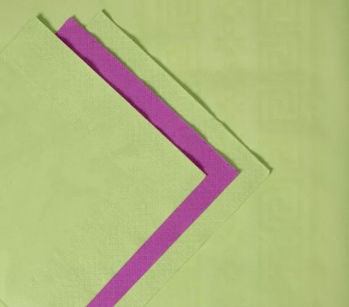 Fato Szalvéta 33x33cm almazöld 2 rétegű 50 lap/csomag (24 csomag)