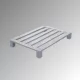 Alumínium raklap, széxméxma 1200x800x150 mm, 4 létrafok, teherbírás 600 kg, 4 sarokláb