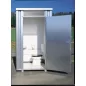   Mobil wc, sarokmosdóval és alacsony öblítésű wc-vel, szé x mé x ma 1400x1250x2425 mm