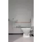   Mobil wc, sarokmosdóval és alacsony öblítésű wc-vel, szé x mé x ma 1400x1250x2425 mm