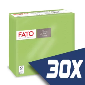   Fato Sztár szalvéta 2 rétegű 38x38cm almazöld 40 szál/csomag (30 csomag)