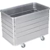 Alumínium dobozkocsi, perforált felület, hxszxm 1130x630x835 mm