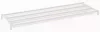 Többcélú, csavarmentes polcrendszer, csavarmentes polcrendszer, 6 csőacél polc, alsó rész, polcterhelés 217 kg, széxméxma 1000x500x2250 mm, támaszok ral 7024 grafitszürke, polcok ral 7035 világosszürke