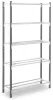 Többcélú, csavarmentes polcrendszer, csavarmentes polcrendszer, 6 csőacél polccal, alsó rész, polcterhelés 115 kg, széxméxma 1250x400x2250 mm, támaszok ral 7024 grafitszürke, polcok ral 7035 világosszürke