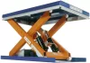 Professzionális ollós emelőasztal, teherbírás 2000 kg, effektív löket 820 mm, asztallap hxsz 1300x800 mm, motor 400 v / 1,5 kw