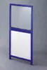 Falelem válaszfal védőrácshoz, sz x m 1000x2200 mm, ral7037 porszürke
