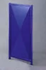 Falelem válaszfal védőrácshoz, sz x m 1000x2200 mm, ral7037 porszürke