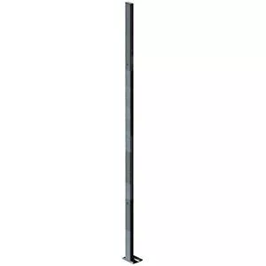Rögzítőelem válaszfal védőrácshoz, sz x m 500x750 mm, ral 7037 porszürke