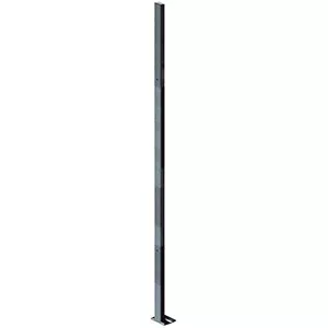 Rögzítőelem válaszfal védőrácshoz, sz x m 500x750 mm, ral 7037 porszürke
