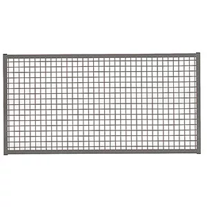 Vario rögzítőelem válaszfal védőrácsokhoz, sz x m 550-950x750 mm, ral7037 poros szürke