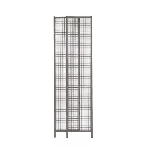 Vario elem válaszfal védőrácsokhoz, sz x m 550-950x2200 mm, ral 7037 porszürke