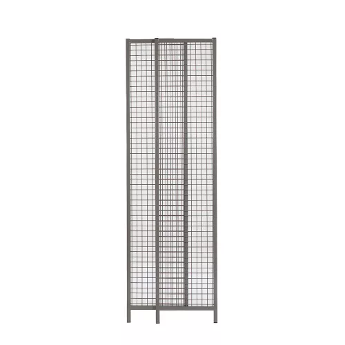 Vario elem válaszfal védőrácsokhoz, sz x m 550-950x2200 mm, ral 7037 porszürke