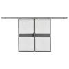 Vario elem válaszfal védőrácsokhoz, sz x m 550-950x2200 mm, ral 7037 porszürke