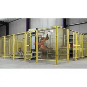   Falelem gépvédőkhöz, sz x m 500x2000 mm, ral 1018 cinksárga