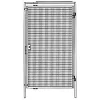 Szárnyas ajtó gépvédőkhöz, zárható, sz x m 1000x2000 mm, ral 1018 cinksárga