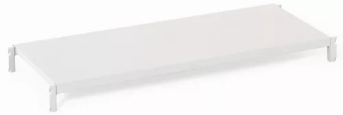 Többcélú, csavarmentes polcrendszer, csavarmentes polcrendszer, 7 tömör lemezpolc, alsó rész, polcterhelés 125 kg, széxméxma 1000x400x2750 mm, támaszok ral 7024 grafitszürke, polcok ral 7035 világosszürke