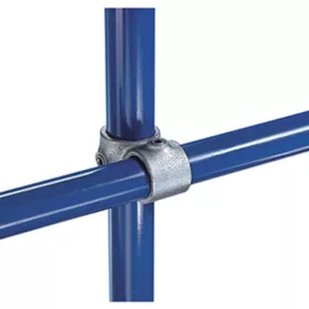   90 fokos keresztösszekötő, 2 átjáróval, a méret, csőátmérő. külső 26,9 mm, 3/4