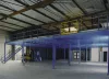 Raktárgaléria, bővítőállás 2 tartóval és 3 főgerendával, teherbírás 350 kg/m², széxméxma 4000x4000x2500 mm