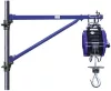 Elektromos építőipari emelő, 1,5 kw, teherbírás 300 kg, kötélhossz 24 m, kötélsebesség 9-13 m/perc, forgóhorog
