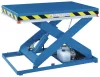 Ollós emelőasztal, teherbírás 2000 kg, effektív löket 800 mm, asztallap 1250 x 800 mm, motor 2,3 kw