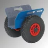 Táblamozgató szorítópofákkal, filcbevonatú szorítófelületekkel, penge szélessége 30-95 mm, teherbírás 250 kg, tömörgumi kerekek, ral 5007 ragyogó kék