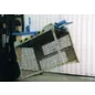   Euro raklapketrec forgató, din15155 szerinti euro raklap ketrecekhez, teherbírás 450 kg, széxméxma 570x1640x450 mm, ral 5010 enciánkék