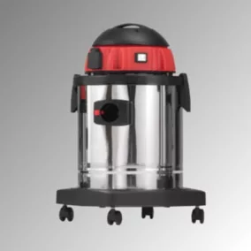   Nedves és száraz porszívó, 15 literes rozsdamentes acél tartály, 2,5 m hosszú, 36 mm átmérőjű szívótömlő, 1 db többrészes kézi cső, 1 db kefe, 3 db fúvóka, 230v/1200 w motor, 3500 l/perc.