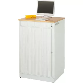   Számítógépszekrény monitorház nélkül, álló, széxméxma 720x660x1100 mm, ral 7035/5010