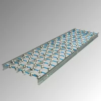 Körbefutó görgős szállítószalag görgőkkel