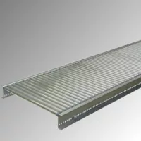 Kis görgős szállítószalag acélgörgőkkel