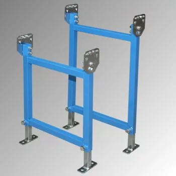 Kis görgős szállítószalag acélgörgőkkel, nyomtávolság 200 mm, középtávolság 25 mm görgőátmérő. 20 mm, egyenes 1 m