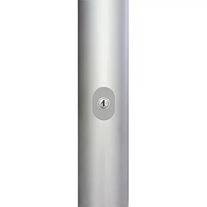 Kúpos zászlórúd emelőszerkezettel, átmérő. és/vagy 100/60 mm, padló feletti magasság 6 m, padlókonzollal együtt